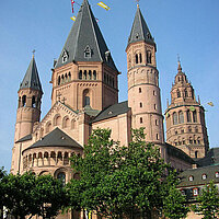 Mainzer Dom von Nordosten