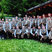 Männerchor Coro Val Fassa / Trentino in Dehrn zu Gast